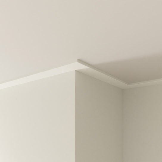 0803 - Moderne plafondlijst - MDF v313  - 9 x 45 mm (2)
