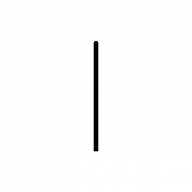 5424 - Aluminium strip wit (RAL9016) - Aluminium bewerkt - 2,5 x 50 mm (4) (thumbnail)