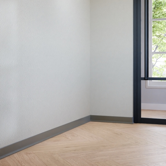 8603 - PVC-plint antraciet - PVC - 9 x 70 mm (2)