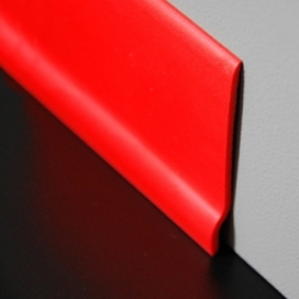 8608 - PVC-plint rood - PVC - 9 x 70 mm (1) (thumbnail)