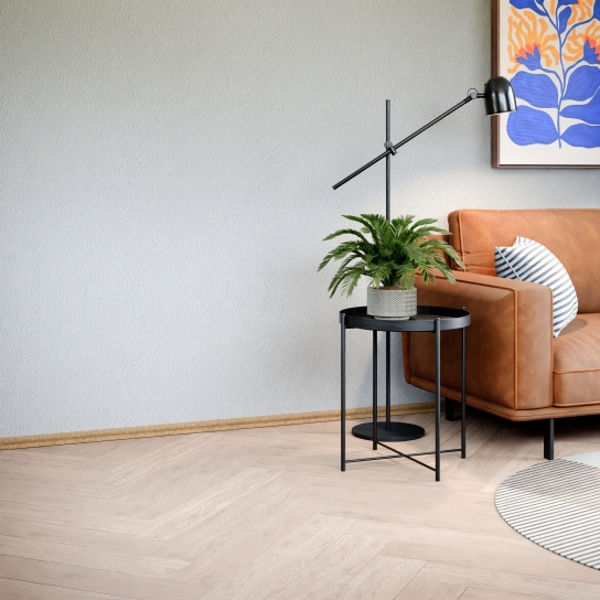 8554 - Alcazar kurkplint  - Kurkplint fineer - 20 x 40 mm (3)