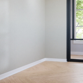 8615 - PVC-plint wit (RAL9003) - PVC - 20 x 60 mm (3) (thumbnail)