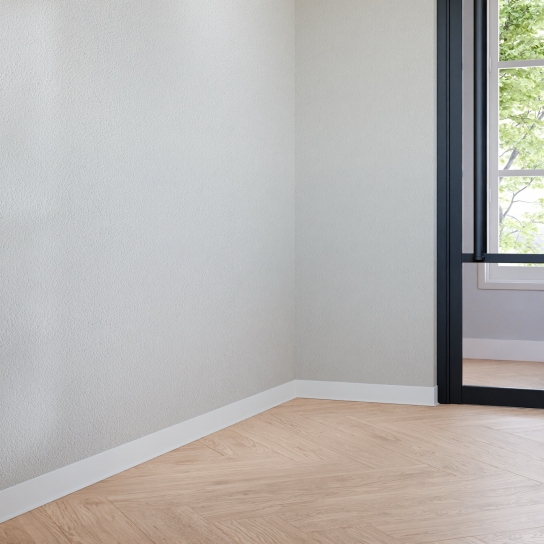 5509 - Mat wit (RAL9010) - Aluminium bewerkt - 10 x 60 mm (2)