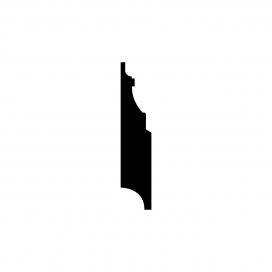 0125 - Eiffel plint - MDF v313  - 25 x 160 mm (4) (thumbnail)