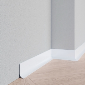 8615 - PVC-plint wit (RAL9003) - PVC - 20 x 60 mm (1) (thumbnail)