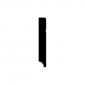 0128 - V-groef plint - MDF v313  - 18 x 90 mm (4) (thumbnail)