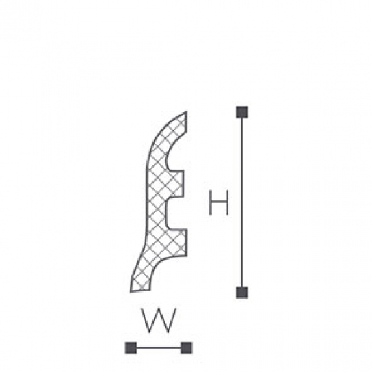 WS14 - Wallstyl FL3 - HDPS - 17 x 55 mm (2)