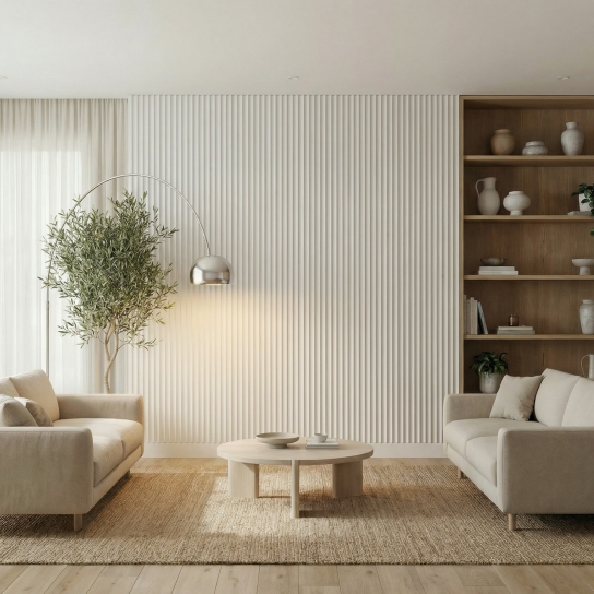 WPM05 - Easywave wandpaneel  - MDF v313 - 15 (dikte) x 130 (breedte) mm (5)