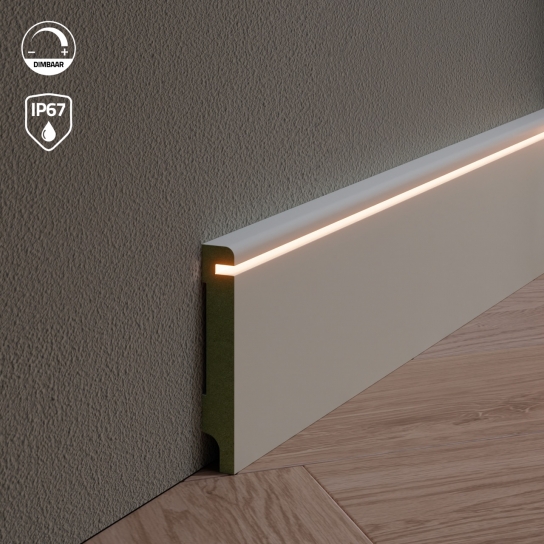 0101_LM - Gladde plint LED FM - MDF v313  - 15 x 70 mm (1)