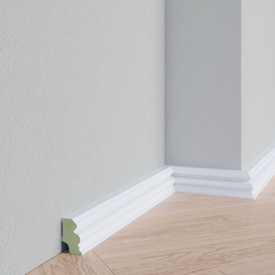 0161 - Decoratieve  plint - MDF v313  - 30 x 45 mm (1)