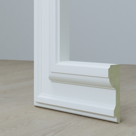 0250 - Barok architraaf - MDF v313  - 30 x 95 mm (3) (thumbnail)