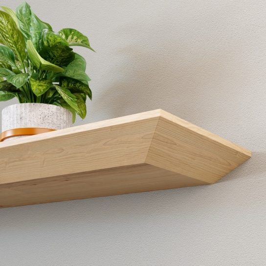 5127 - Wandplank verjongd - Grenen - 25 mm dik (2)