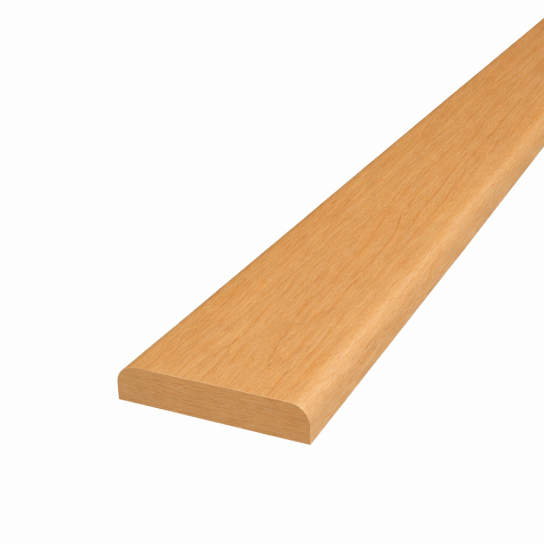 B201 - Gladde architraaf - Beuken - 15 x 50 mm (2)