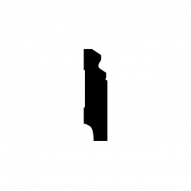 0135 - Landelijke plint - MDF v313  - 18 x 140 mm (4) (thumbnail)