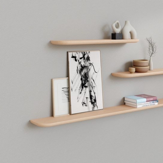 5225 - Wandplank rond rond - Beuken - 25 mm dik (3)
