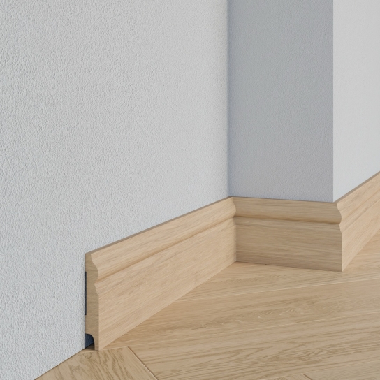 E122 - Rustieke plint - Eiken - 15 x 70 mm (1)
