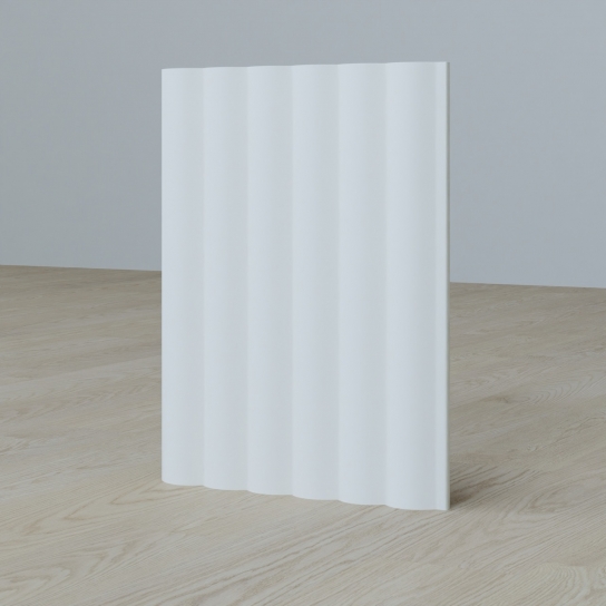 WPM02 - Wavedots wandpaneel - MDF v313 - 15 (dikte) x 130 (breedte) mm (2)