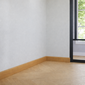 B101 - Gladde plint - Beuken - 15 x 120 mm (2) (thumbnail)