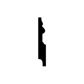0136 - Victoriaanse plint - MDF v313  - 22 x 140 mm (4) (thumbnail)