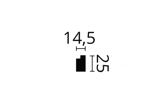 WS38 - Wallstyl FL11 - HDPS - 14,5 X 25 (5)