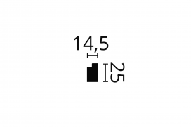 WS38 - Wallstyl FL11 - HDPS - 14,5 X 25 (5) (thumbnail)