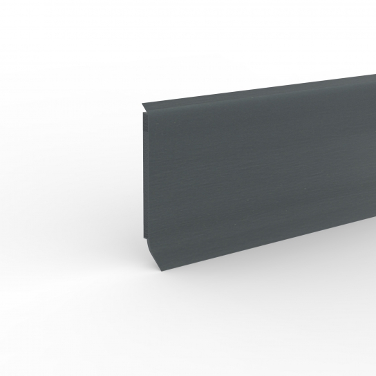 8633 - Polyblend-plint donkergrijs - PVC - 15 x 80 mm (1)