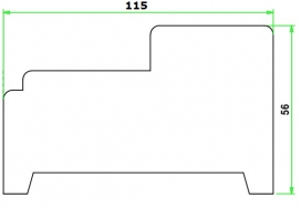 4202 - Kozijn Hardhout Opdek - Hardhout - 56 x 115 mm (4) (thumbnail)