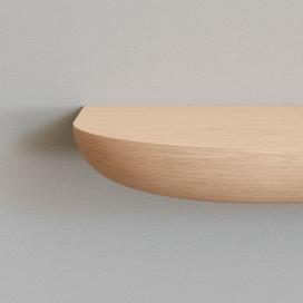 5225 - Wandplank rond rond - Beuken - 25 mm dik (1) (thumbnail)