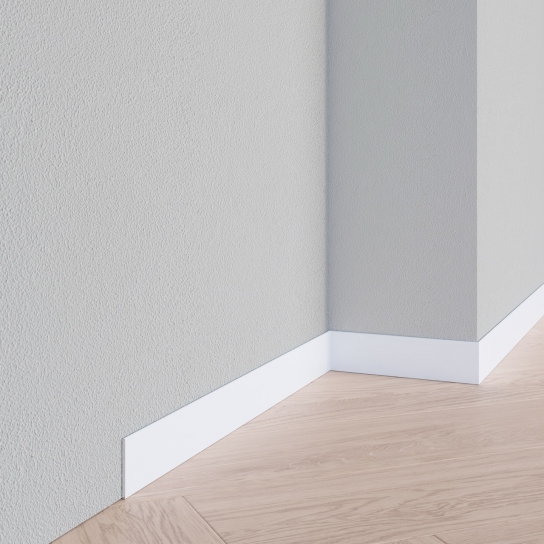 5422 - Aluminium strip wit (RAL9010) - Aluminium bewerkt - 2,5 x 100 mm (1)