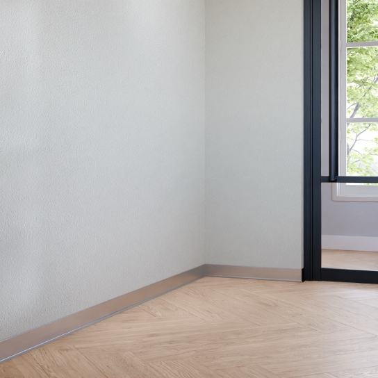 5401 - Aluminium plint - Aluminium onbewerkt - 10 x 50 mm (2)