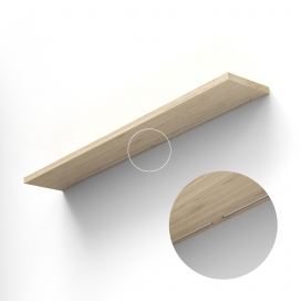 5111_T - Wandplank recht - TOM gleuf achterzijde - Eiken - 30 mm dik (3) (thumbnail)