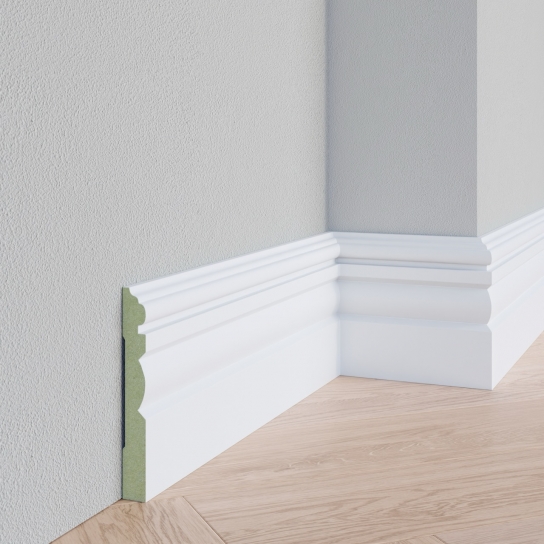 0120 - Gotiek plint - MDF v313  - 18 x 140 mm (1)