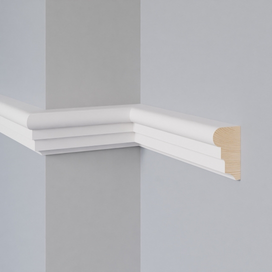 0706G - Decorlijst - Grenen - 28 x 45 mm (1)