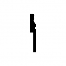 0409 - Overzetplint classique - MDF v313 - 18 x 160 mm (4) (thumbnail)