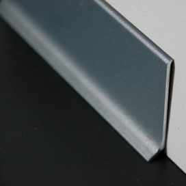 5507 - Gezandstraald antraciet grijs - Aluminium bewerkt - 10 x 60 mm (1) (thumbnail)