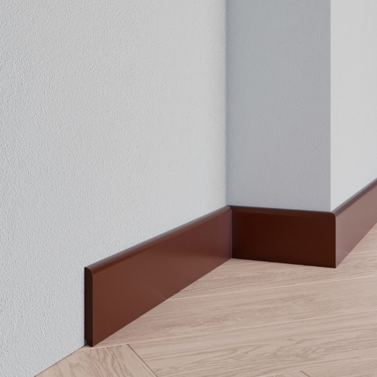 8614 - PVC-plint walnoot - PVC - 9 x 75 mm (1)