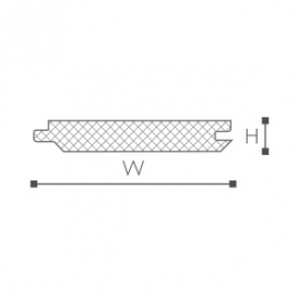 WS32 - Wallstyl WG2 - HDPS - 92,5 x 15 mm (3) (thumbnail)