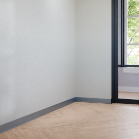 5507 - Gezandstraald antraciet grijs - Aluminium bewerkt - 10 x 60 mm (2) (thumbnail)