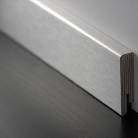 7303 - Aluminium geborsteld - Fineer en/of folie - 13 x 75 mm (1) (thumbnail)