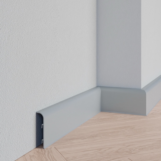 5406 - Aluminium plint - Aluminium onbewerkt - 22 x 80 mm (1)