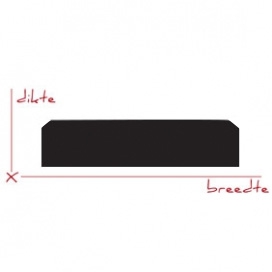 0322 - Vellingplintneut uit voorraad - MDF v313 - 22 x 75 x 140 mm (2) (thumbnail)