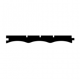 WPM01 - Waveline wandpaneel - MDF v313 - 12 (dikte) x 130 (breedte) mm (3) (thumbnail)