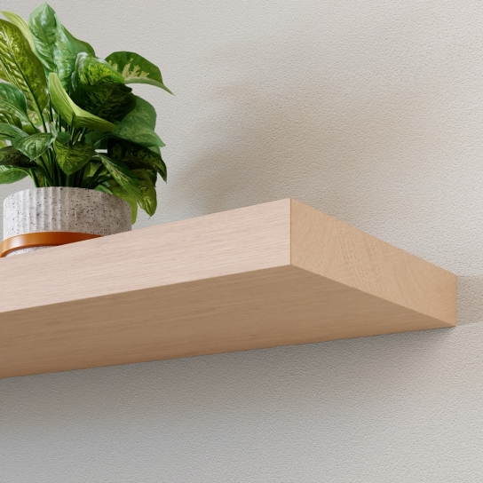 5221 - Wandplank recht - Beuken - 25 mm dik (2)