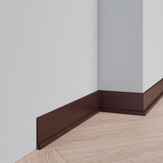 8617 - PVC-plint bruin - PVC - 9 x 70 mm (1)