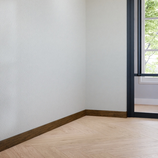 ML04 - Gladde plint roest effect - MDF v313 - 12 x 100 mm (2)