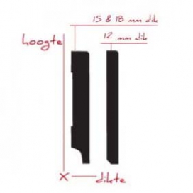 1201 - Gladde plint - Hardhout - 15 x 115 mm (2) (thumbnail)