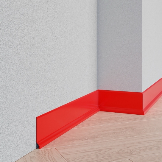 8608 - PVC-plint rood - PVC - 9 x 70 mm (1)