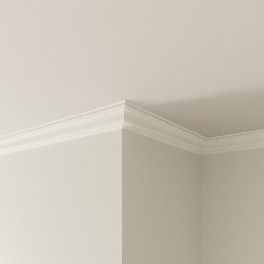 0802 - Klassieke plafondlijst - MDF v313  - 22 x 74 mm (2)