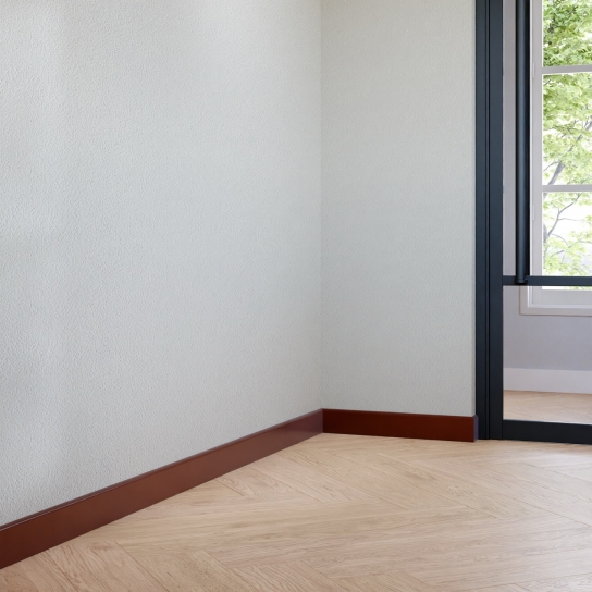 8614 - PVC-plint walnoot - PVC - 9 x 75 mm (3)