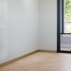 5504 - Geborsteld zijdeglans goud - Aluminium bewerkt - 10 x 80 mm (2) (thumbnail)